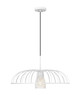 Z-Lite - 623P24-TXWH - One Light Pendant - Valencia - Texture White