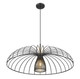 Valencia One Light Pendant (623P35-MB)