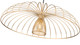 Valencia One Light Pendant (623P35-MGLD)