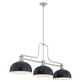 Melange Three Light Billiard (725-3BN-D13MB)