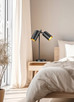 Lumina Two Light Table Lamp (7520TL-MB)