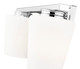 Nextra Two Light Vanity (7703-2V-CH)