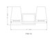 Nextra Two Light Vanity (7703-2V-CH)