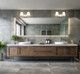 Nextra Two Light Vanity (7703-2V-CH)