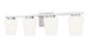 Nextra Four Light Vanity (7703-4V-BN)