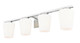 Nextra Four Light Vanity (7703-4V-BN)