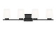 Z-Lite - 7703-4V-MB - Four Light Vanity - Nextra - Matte Black