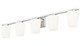 Nextra Five Light Vanity (7703-5V-BN)