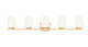 Z-Lite - 7703-5V-MGLD - Five Light Vanity - Nextra - Modern Gold
