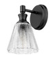 Auden One Light Wall Sconce (7704-1S-MB)