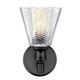 Auden One Light Wall Sconce (7704-1S-MB)
