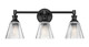 Z-Lite - 7704-3V-MB - Three Light Vanity - Auden - Matte Black