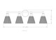 Auden Four Light Vanity (7704-4V-CH)