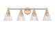 Z-Lite - 7704-4V-MGLD - Four Light Vanity - Auden - Modern Gold