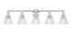 Z-Lite - 7704-5V-BN - Five Light Vanity - Auden - Brushed Nickel