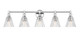 Z-Lite - 7704-5V-CH - Five Light Vanity - Auden - Chrome
