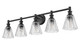 Auden Five Light Vanity (7704-5V-MB)