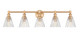 Z-Lite - 7704-5V-MGLD - Five Light Vanity - Auden - Modern Gold