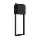 Capital Lighting - 956012BK-GL - One Light Outdoor Wall Lantern - Nate - Black