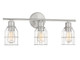 Mbath Three Light Bathroom Vanity Light