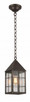 Innovations - 9522-H-BZ-CL - One Light Pendant - Ashford - Bronze