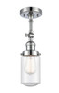 Innovations - 201F-PC-G314-LED - LED Semi-Flush Mount - Franklin Restoration - Polished Chrome