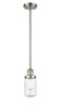 Innovations - 201S-SN-G314 - One Light Mini Pendant - Franklin Restoration - Brushed Satin Nickel