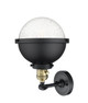 Franklin Restoration One Light Wall Sconce (203SW-BAB-HFS-84-BK)