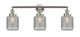 Innovations - 205-SN-G262 - Three Light Bath Vanity - Franklin Restoration - Brushed Satin Nickel