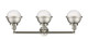 Franklin Restoration Three Light Bath Vanity (205-SN-HFS-64-SN)