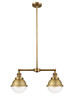 Innovations - 209-BB-HFS-62-BB-LED - LED Island Pendant - Franklin Restoration - Brushed Brass
