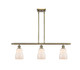 Innovations - 516-3I-AB-G391-LED - LED Island Pendant - Ballston - Antique Brass