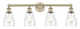 Innovations - 616-4W-AB-G394 - Four Light Bath Vanity - Edison - Antique Brass