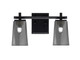 Toltec Lighting - 1212-MB-262 - Two Light Bath Bar - Franklin - Matte Black