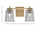 Franklin Two Light Bath Bar (1212-NAB-5032)