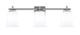 Toltec Lighting - 1213-GP-5031 - Three Light Bath Bar - Franklin - Graphite