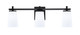 Toltec Lighting - 1213-MB-261 - Three Light Bath Bar - Franklin - Matte Black