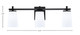 Franklin Three Light Bath Bar (1213-MB-261)