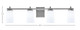Franklin Four Light Bath Bar (1214-GP-261)