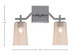 Corbin Two Light Bath Bar (2312-GP-263)