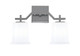 Toltec Lighting - 2312-GP-5031 - Two Light Bath Bar - Corbin - Graphite