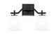 Toltec Lighting - 2312-MB-5031 - Two Light Bath Bar - Corbin - Matte Black