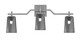 Toltec Lighting - 2313-GP-262 - Three Light Bath Bar - Corbin - Graphite