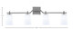 Corbin Four Light Bath Bar (2314-GP-261)