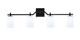 Toltec Lighting - 2314-MB-261 - Four Light Bath Bar - Corbin - Matte Black