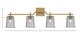 Corbin Four Light Bath Bar (2314-NAB-5032)
