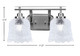 Odyssey Two Light Bath Bar (2612-BN-4230)