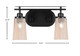 Odyssey Two Light Bath Bar (2612-MB-263)