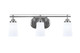 Toltec Lighting - 2613-BN-261 - Three Light Bath Bar - Odyssey - Brushed Nickel