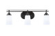 Toltec Lighting - 2613-MB-261 - Three Light Bath Bar - Odyssey - Matte Black